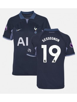 Tottenham Hotspur Ryan Sessegnon #19 Replika Borta Kläder 2023-24 Kortärmad